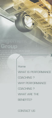 Performance Coaching Sub Menu